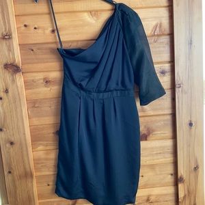 Club Monaco One Shoulder Cocktail Dress